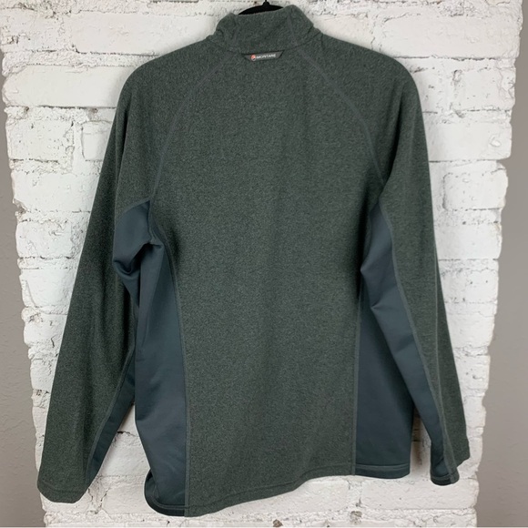 Montane Pulsar Front Zip Fleece Jacket Shadow Grey Small - Picture 10 of 14